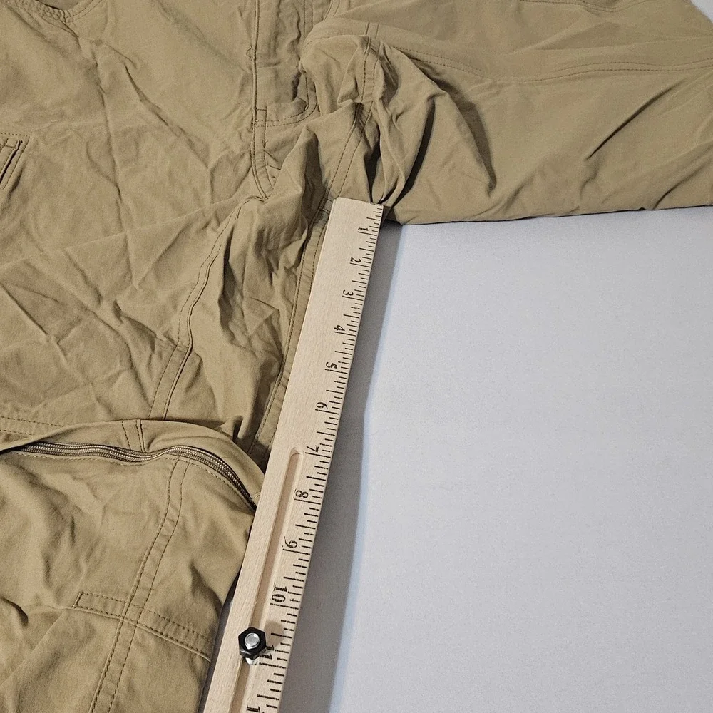 REI Co-op‎ Pants Sahara Convertible Outdoor Men's Brown 38x30 Relaxed 8